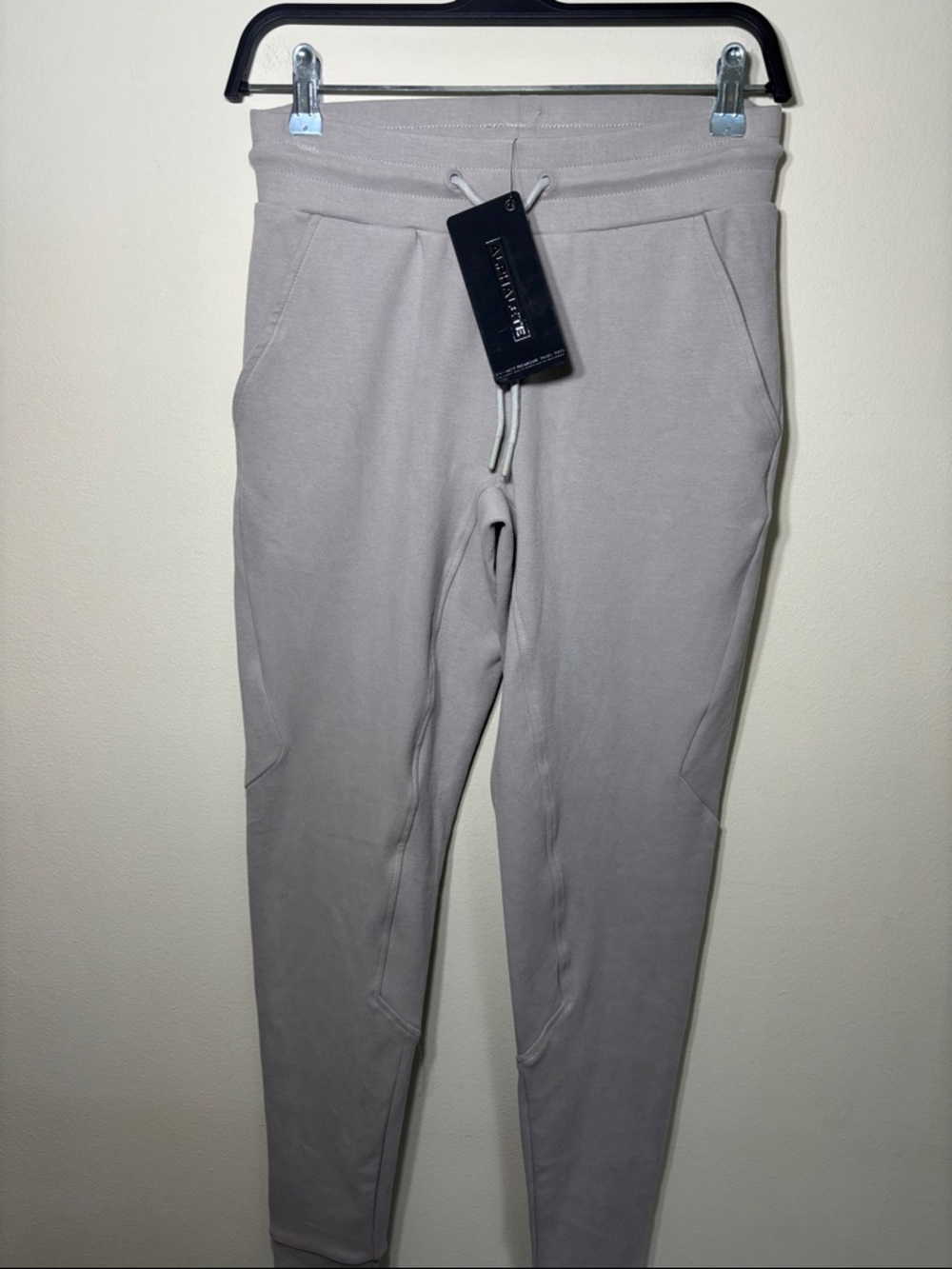 Alphalete Taupe Track Joggers